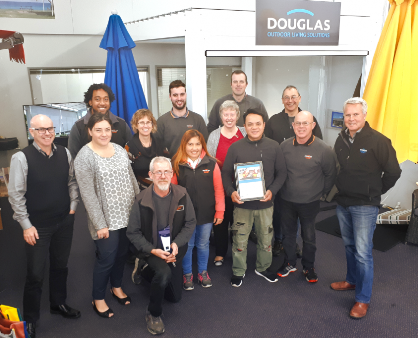 Douglas Marine Fabrication Award - Team Photo