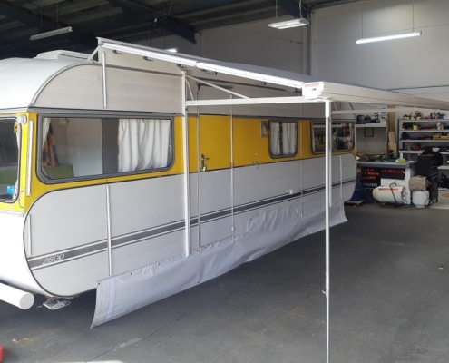 Cvana Caravan Awning Custom Installation Hastings Hawkes Bay