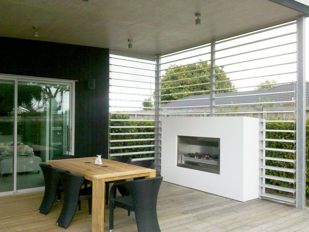 Vertical Louvre Panels available from Douglas Hawkes Bay NZ