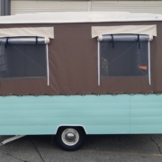 Retro pop top caravan gets a makeover by Douglas Hawkes Bay