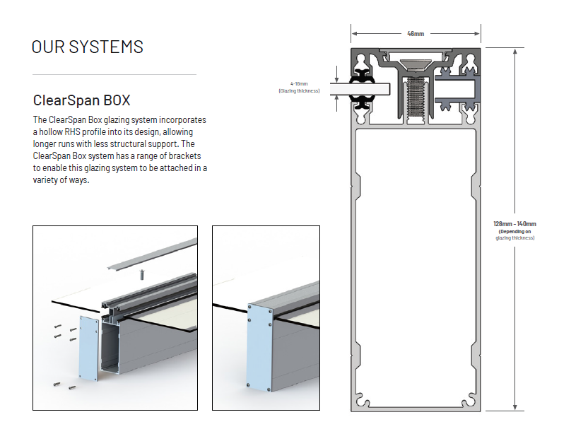 Clearspan polycarb glazed raked roof Hawkes Bay - Trade Brochure