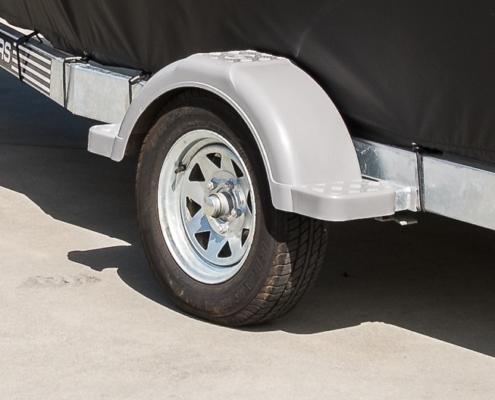 Check your boat trailer tyre and rotate them every so often